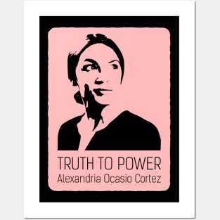 Truth To Power Squad AOC Posters and Art